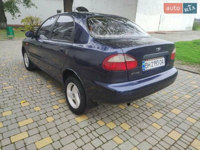 Синий Дэу Сенс, объемом двигателя 1.3 л и пробегом 200 тыс. км за 1600 $, фото 2 на Automoto.ua