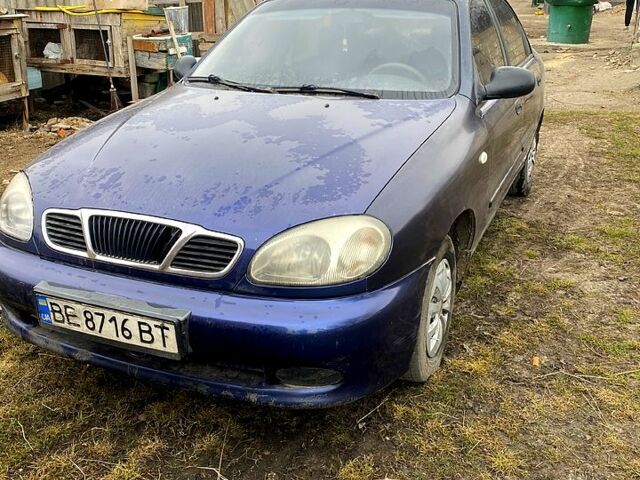 Синій Деу Сенс, об'ємом двигуна 1.3 л та пробігом 310 тис. км за 2000 $, фото 1 на Automoto.ua