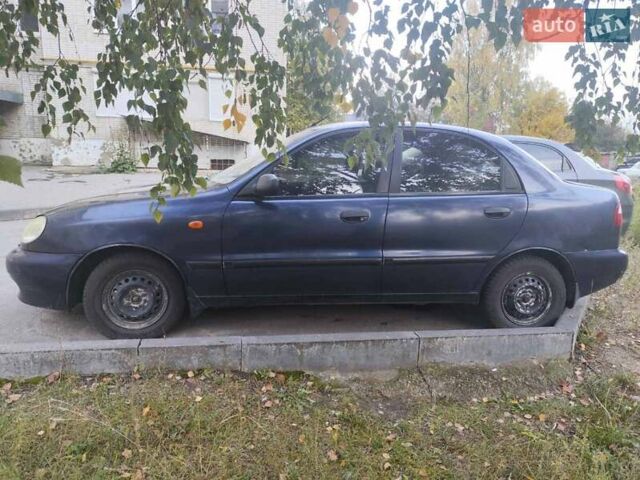 Синий Дэу Сенс, объемом двигателя 1.3 л и пробегом 262 тыс. км за 1700 $, фото 1 на Automoto.ua