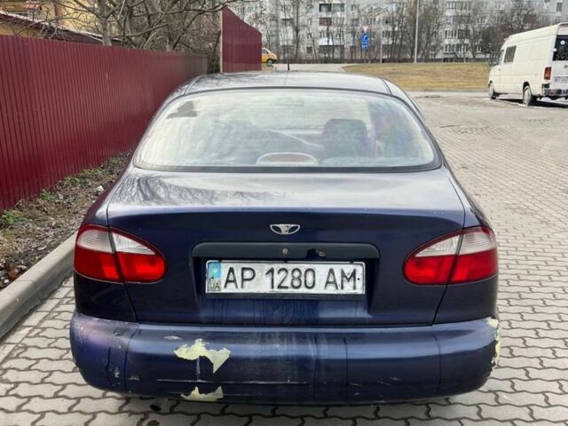 Синий Дэу Сенс, объемом двигателя 1.3 л и пробегом 279 тыс. км за 600 $, фото 3 на Automoto.ua