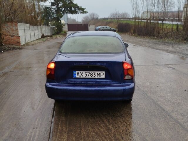 Синий Дэу Сенс, объемом двигателя 1.5 л и пробегом 265 тыс. км за 2250 $, фото 3 на Automoto.ua