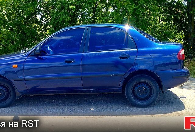 Синий Дэу Сенс, объемом двигателя 1.3 л и пробегом 180 тыс. км за 2300 $, фото 2 на Automoto.ua