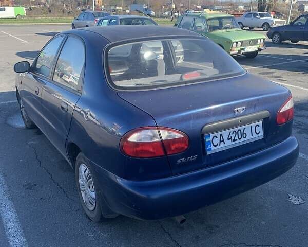 Синий Дэу Сенс, объемом двигателя 1.3 л и пробегом 192 тыс. км за 1000 $, фото 2 на Automoto.ua