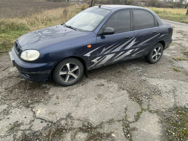 Синий Дэу Сенс, объемом двигателя 1.3 л и пробегом 126 тыс. км за 1700 $, фото 1 на Automoto.ua