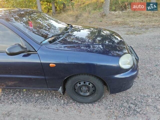 Синий Дэу Сенс, объемом двигателя 1.3 л и пробегом 327 тыс. км за 1650 $, фото 4 на Automoto.ua