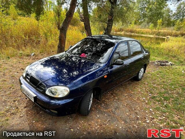 Синий Дэу Сенс, объемом двигателя 1.3 л и пробегом 160 тыс. км за 2555 $, фото 1 на Automoto.ua