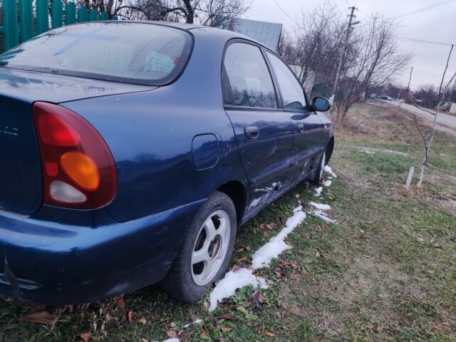 Синий Дэу Сенс, объемом двигателя 1.6 л и пробегом 110 тыс. км за 500 $, фото 3 на Automoto.ua