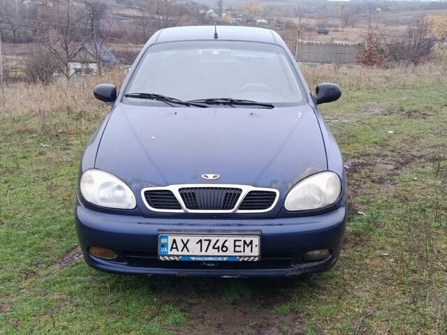 Синий Дэу Сенс, объемом двигателя 1.3 л и пробегом 174 тыс. км за 1100 $, фото 1 на Automoto.ua