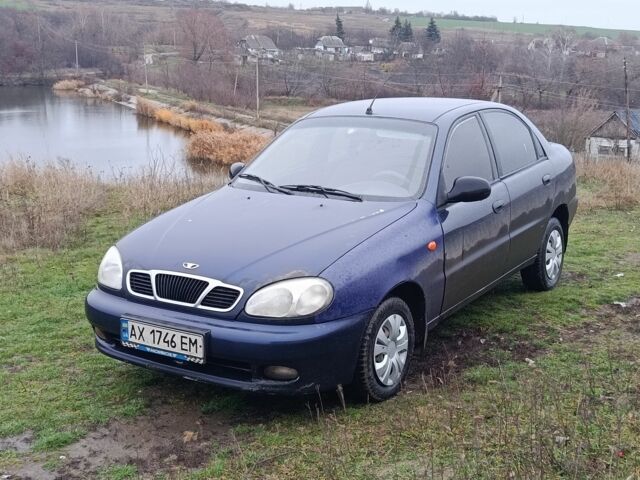 Синий Дэу Сенс, объемом двигателя 1.3 л и пробегом 174 тыс. км за 1100 $, фото 2 на Automoto.ua