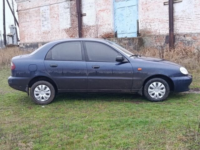 Синий Дэу Сенс, объемом двигателя 1.3 л и пробегом 174 тыс. км за 1100 $, фото 4 на Automoto.ua