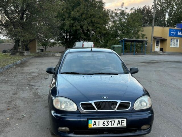 Синий Дэу Сенс, объемом двигателя 1.3 л и пробегом 200 тыс. км за 1999 $, фото 1 на Automoto.ua