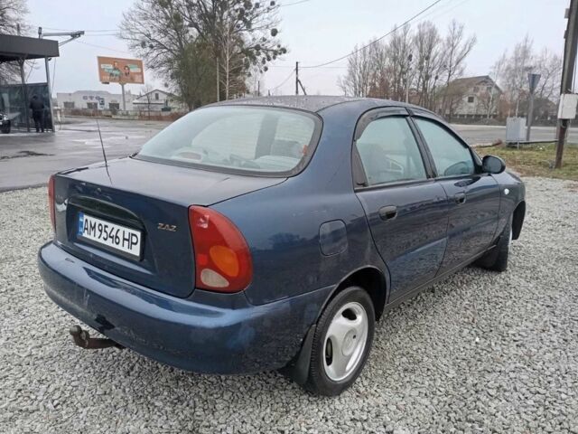 Синий Дэу Сенс, объемом двигателя 1.6 л и пробегом 220 тыс. км за 1850 $, фото 5 на Automoto.ua