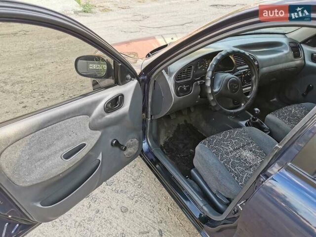 Синий Дэу Сенс, объемом двигателя 1.3 л и пробегом 273 тыс. км за 1650 $, фото 12 на Automoto.ua