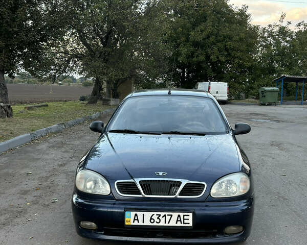 Синий Дэу Сенс, объемом двигателя 1.3 л и пробегом 250 тыс. км за 1999 $, фото 1 на Automoto.ua