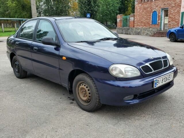 Синій Деу Сенс, об'ємом двигуна 1.3 л та пробігом 280 тис. км за 1750 $, фото 1 на Automoto.ua