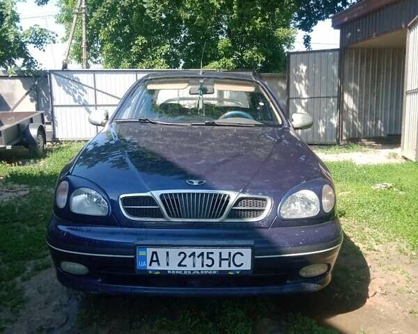 Синий Дэу Сенс, объемом двигателя 1.3 л и пробегом 183 тыс. км за 2100 $, фото 13 на Automoto.ua