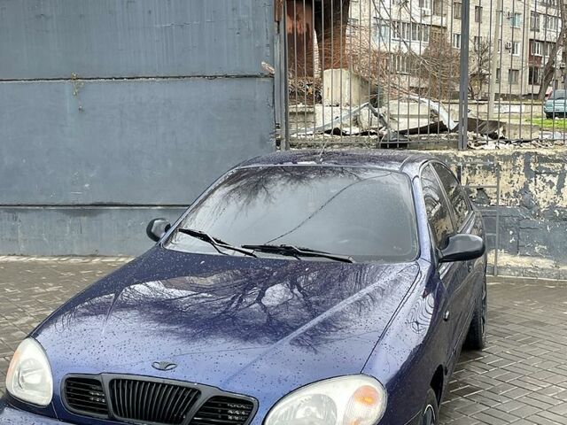 Синий Дэу Сенс, объемом двигателя 1.3 л и пробегом 190 тыс. км за 2400 $, фото 1 на Automoto.ua