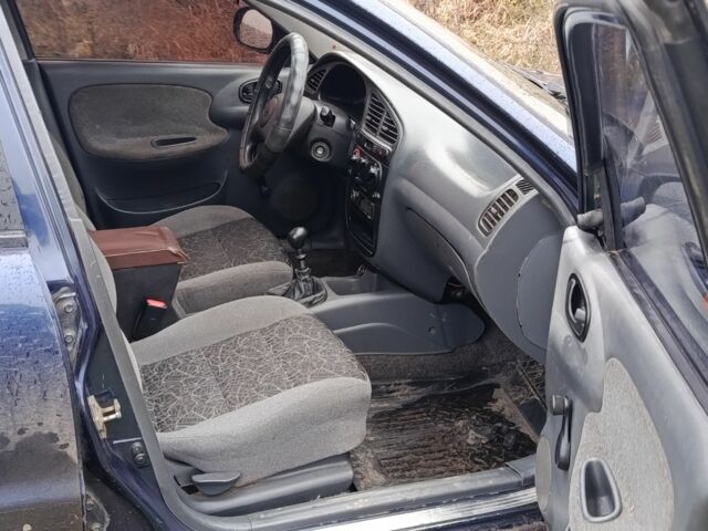 Синий Дэу Сенс, объемом двигателя 1.3 л и пробегом 174 тыс. км за 1100 $, фото 9 на Automoto.ua