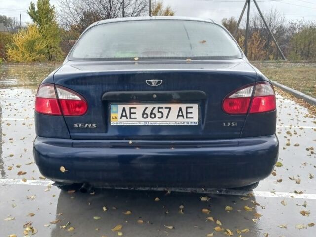 Деу Сенс 2005 у Синельниковом на Automoto.ua Синій Деу Сенс, об'ємом двигуна 1.3 л та пробігом 52 тис. км за 3000 $, фото 4 на Automoto.ua