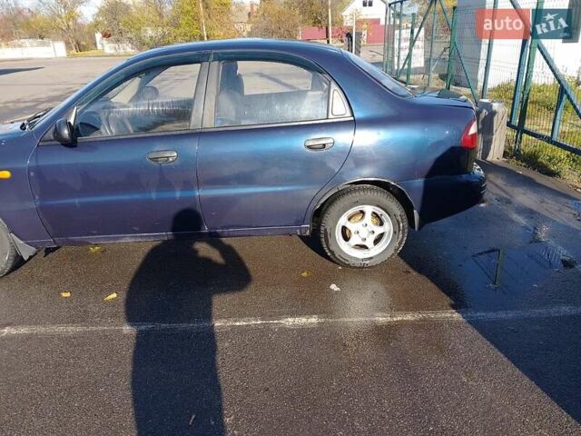Синий Дэу Сенс, объемом двигателя 1.3 л и пробегом 255 тыс. км за 1450 $, фото 3 на Automoto.ua