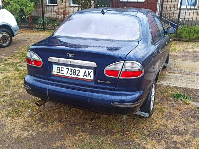 Синий Дэу Сенс, объемом двигателя 1.3 л и пробегом 161 тыс. км за 1700 $, фото 3 на Automoto.ua