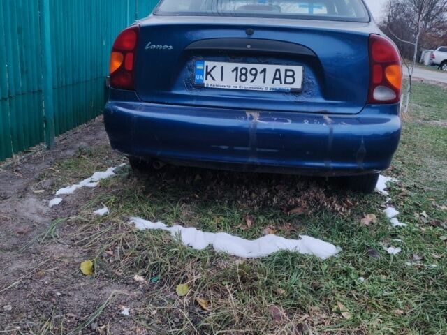 Синий Дэу Сенс, объемом двигателя 1.6 л и пробегом 110 тыс. км за 500 $, фото 1 на Automoto.ua