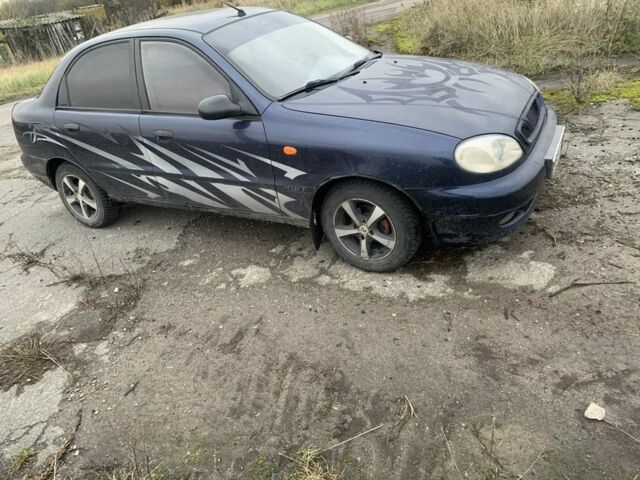 Синий Дэу Сенс, объемом двигателя 1.3 л и пробегом 126 тыс. км за 1700 $, фото 2 на Automoto.ua