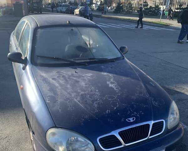 Синий Дэу Сенс, объемом двигателя 1.3 л и пробегом 192 тыс. км за 1000 $, фото 1 на Automoto.ua