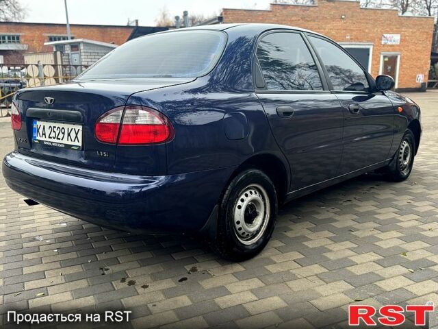 Синий Дэу Сенс, объемом двигателя 1.3 л и пробегом 124 тыс. км за 1850 $, фото 4 на Automoto.ua