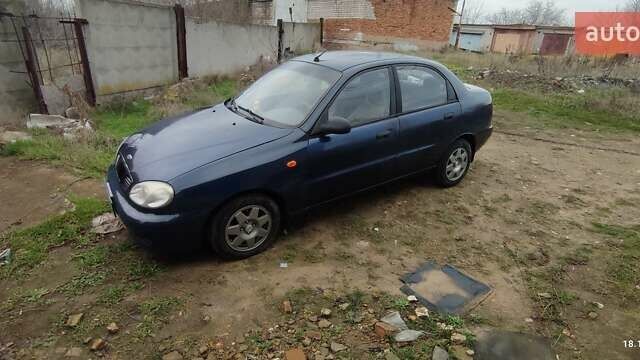 Синий Дэу Сенс, объемом двигателя 1.6 л и пробегом 157 тыс. км за 2500 $, фото 6 на Automoto.ua