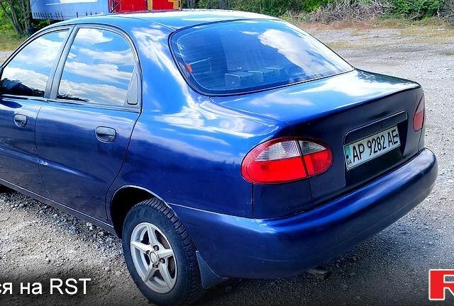 Синий Дэу Сенс, объемом двигателя 1.3 л и пробегом 459 тыс. км за 1500 $, фото 3 на Automoto.ua