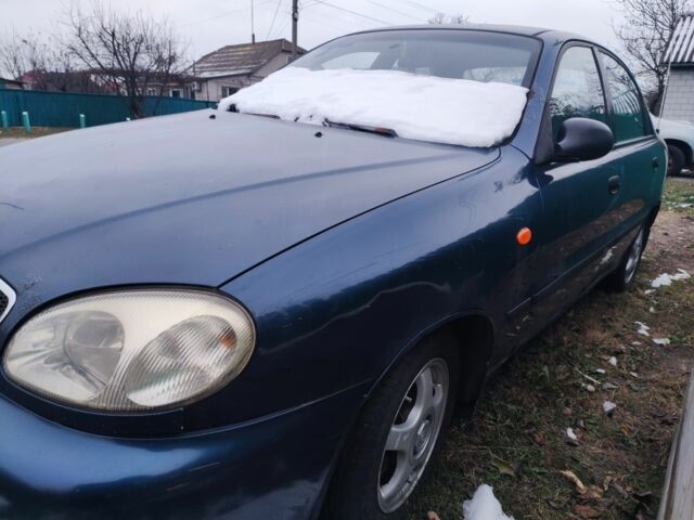 Синий Дэу Сенс, объемом двигателя 1.6 л и пробегом 110 тыс. км за 500 $, фото 4 на Automoto.ua