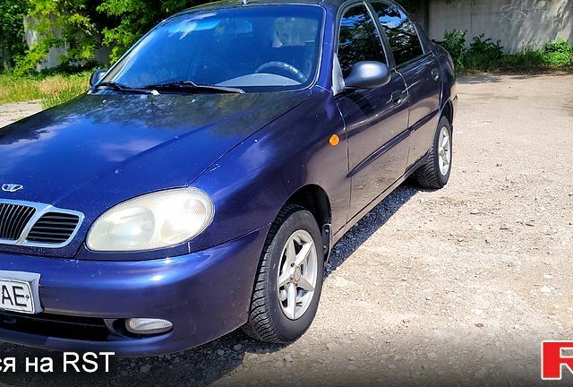 Синий Дэу Сенс, объемом двигателя 1.3 л и пробегом 459 тыс. км за 1500 $, фото 1 на Automoto.ua