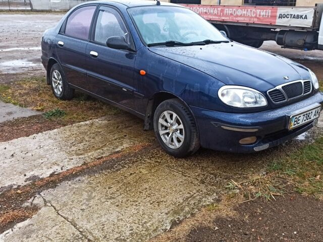 Синий Дэу Сенс, объемом двигателя 1.3 л и пробегом 161 тыс. км за 1700 $, фото 2 на Automoto.ua