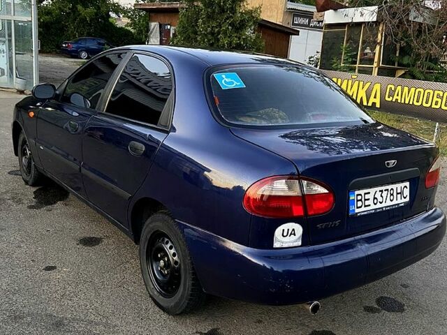 Синий Дэу Сенс, объемом двигателя 1.3 л и пробегом 175 тыс. км за 2500 $, фото 1 на Automoto.ua