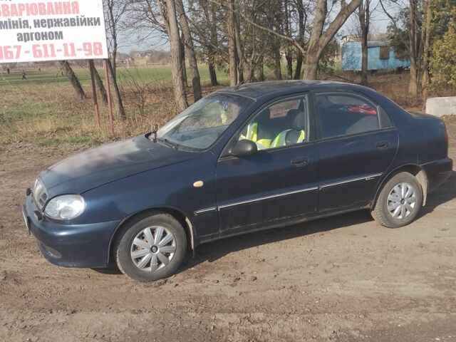 Синій Деу Сенс, об'ємом двигуна 1.3 л та пробігом 237 тис. км за 1600 $, фото 2 на Automoto.ua