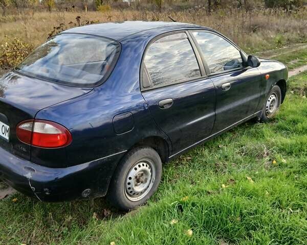 Синий Дэу Сенс, объемом двигателя 1.3 л и пробегом 200 тыс. км за 1600 $, фото 6 на Automoto.ua