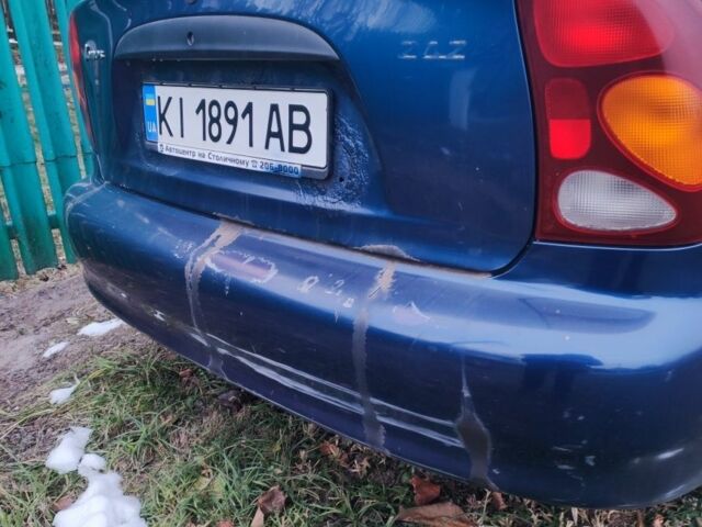 Синий Дэу Сенс, объемом двигателя 1.6 л и пробегом 110 тыс. км за 500 $, фото 2 на Automoto.ua