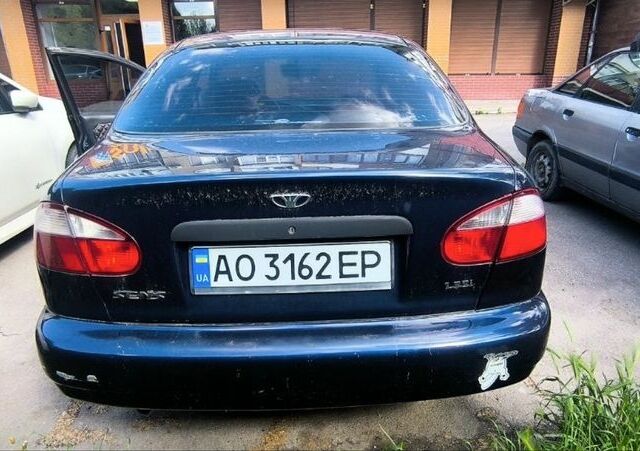 Синий Дэу Сенс, объемом двигателя 1.3 л и пробегом 240 тыс. км за 2000 $, фото 3 на Automoto.ua