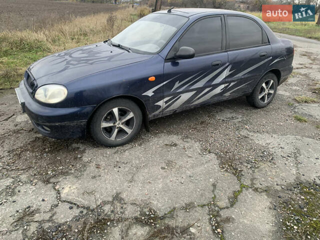 Синий Дэу Сенс, объемом двигателя 1.3 л и пробегом 126 тыс. км за 1700 $, фото 1 на Automoto.ua