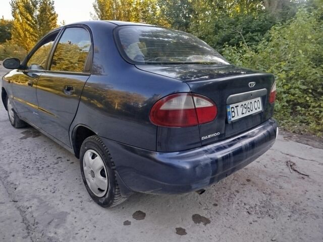 Синий Дэу Сенс, объемом двигателя 1.3 л и пробегом 290 тыс. км за 899 $, фото 7 на Automoto.ua