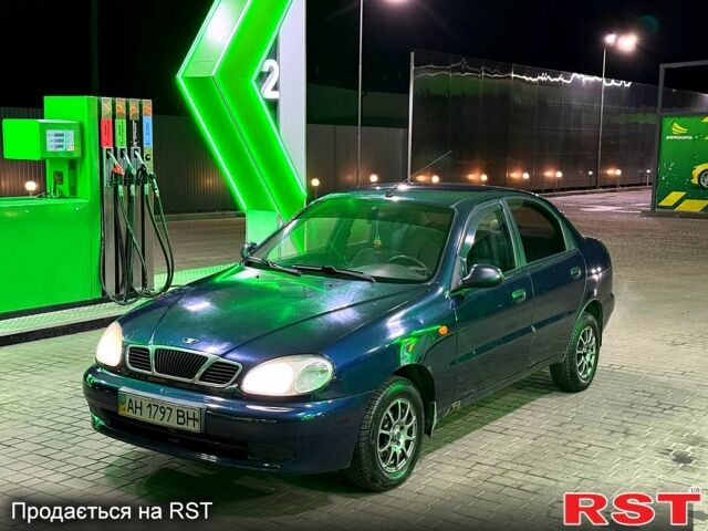 Синий Дэу Сенс, объемом двигателя 1.3 л и пробегом 200 тыс. км за 1400 $, фото 2 на Automoto.ua