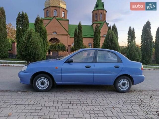 Синий Дэу Сенс, объемом двигателя 1.3 л и пробегом 108 тыс. км за 2500 $, фото 5 на Automoto.ua