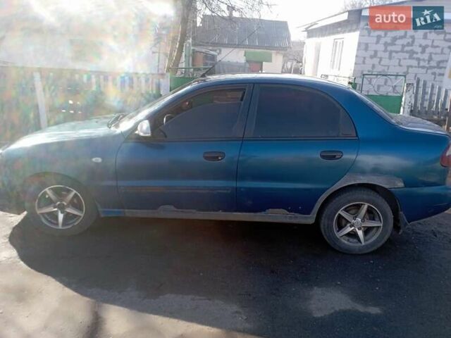 Синий Дэу Сенс, объемом двигателя 1.3 л и пробегом 125 тыс. км за 1900 $, фото 1 на Automoto.ua