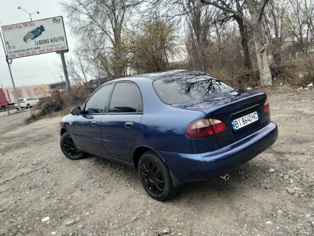Синий Дэу Сенс, объемом двигателя 1.3 л и пробегом 270 тыс. км за 1650 $, фото 2 на Automoto.ua