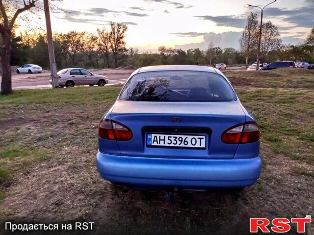 Синий Дэу Сенс, объемом двигателя 1.3 л и пробегом 186 тыс. км за 1400 $, фото 4 на Automoto.ua