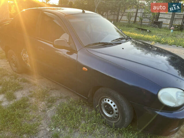 Синий Дэу Сенс, объемом двигателя 1.3 л и пробегом 217 тыс. км за 1700 $, фото 2 на Automoto.ua