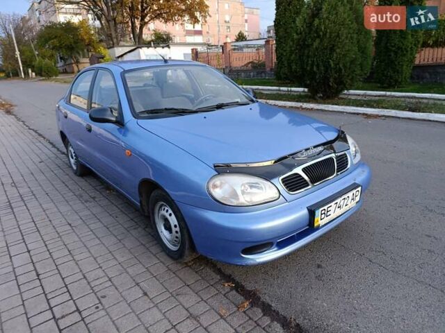 Синий Дэу Сенс, объемом двигателя 1.3 л и пробегом 108 тыс. км за 2500 $, фото 6 на Automoto.ua