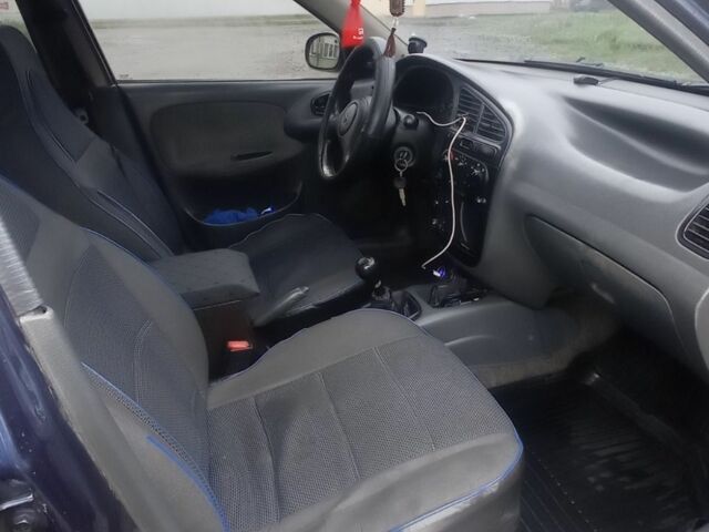 Синий Дэу Сенс, объемом двигателя 1.5 л и пробегом 55 тыс. км за 2100 $, фото 7 на Automoto.ua