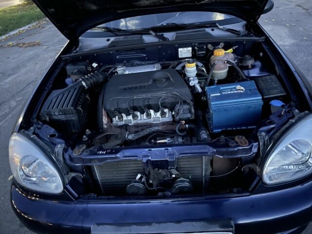 Синий Дэу Сенс, объемом двигателя 1.3 л и пробегом 160 тыс. км за 1600 $, фото 7 на Automoto.ua